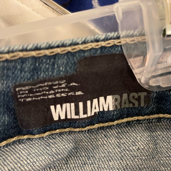 William Rast 27/32 flare jeans with flap pocket - Picture 5 of 7